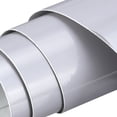 thumbnail image 4 of Uxcell Gloss Vinyl PVC Sheet Roll 11.8 in x 1.6 FT Self Adhesive for Craft Gray, 4 of 4