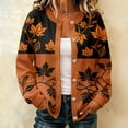 thumbnail image 5 of JUjie Cardigan Sweaters for Women Halloween Button Down Cute Print Knit Outerwear Sweater Season Vintage Womens Halloween Knited Sweater Tops, 5 of 5