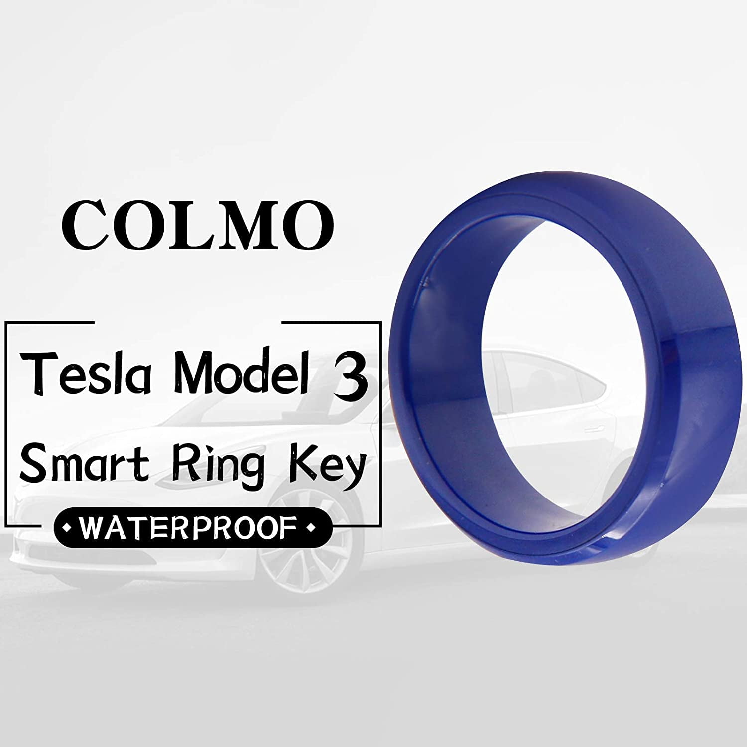 COLMO Tesla Smart Ring Tesla Key Ring Accessories Key Card