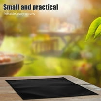 FRCOLOR Under Grill Mats Fireproof Deck And Patio Protector Mat Bbq Mat Waterproof Oil-Proof Grill Floor Pads Fire Pit Mat Fireplace Mat For Outdoor Grill