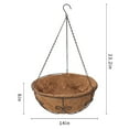 thumbnail image 1 of Mainstays 14 in coco panier suspendu, 1 of 5