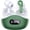 Green 1, variant on Black Wireless Bluetooth Earbuds, Premium ABS