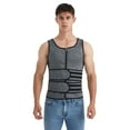 thumbnail image 1 of Men Neoprene Body Shaper Waist Trainer Suit Slimming Vest Weight, 1 of 8