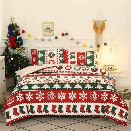 Christmas Comforter Cover King Size Santa Snowflake Print Duvet New Year Xmas Home Decor Bedding Set Soft Brushed Microfiber Hotel Collection Merry Theme With 2 Pillowcases Canada - Home Decorators Collection Bedding Sets Christmas Comforter Cover King Size Santa Snowflake Print Duvet New Year Xmas Home Decor Bedding Set Soft Brushed Microfiber Hotel Collection Merry Theme With 2 Pillowcases Canada - Home Decorators Collection Bedding Sets