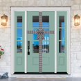 thumbnail image 4 of Checkered Butterfly Knot Ornament Colorful Ribbon Bowknot Decoration for Door Window and Cabinets Stylish Embellishments, 4 of 7