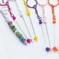 thumbnail image 4 of 10Pcs Metal Beadable Keyring Charm Beading Keychain Pendants Keyring Accessory for Bag Purse Charm Stocking Fillers, 4 of 8