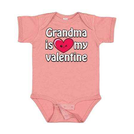 

Inktastic Grandma is My Valentine Gift Baby Boy or Baby Girl Bodysuit