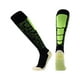 thumbnail image 3 of Calcetines deportivos de fútbol hasta la rodilla, calcetines largos de tubo, calcetines deportivos de fútbol Negro y verde, 3 of 9