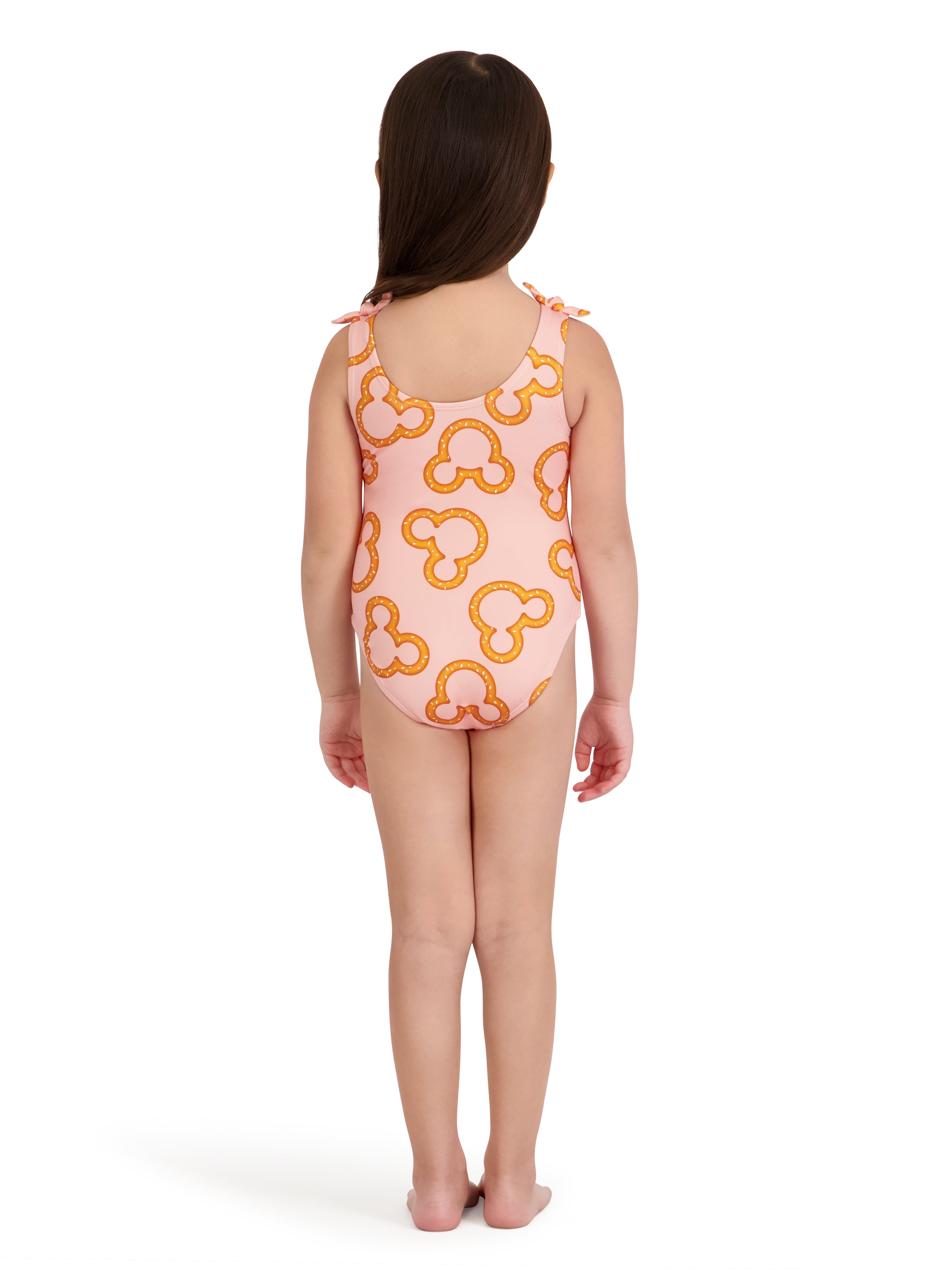 Minnie Mouse Printed Toddler Girl One-Piece Swimsuit, Sizes 12 Months-5T