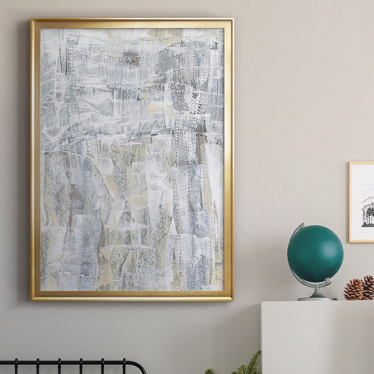 Ghost Town I Premium Framed Print, in Gold, Black, or Silver - Ready to Hang
