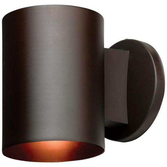 Access Lighting TL-20363LEDDLP-BRZ Poseidon 1 Lumière 6 Pouces Bronze Extérieur LED Wallwasher