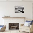 thumbnail image 2 of Stupell Industries Lakeside Mountain Dock Nature Photography Gallery Wrapped Canvas Print Wall Art, 30 x 24, 2 of 7