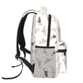 thumbnail image 3 of Fotbe Leopard Print Pattern Casual Backpack for School, Travel, and Outdoor Activities - Durable, Lightweight, and Comfortable, 3 of 5