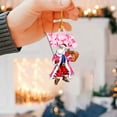 thumbnail image 5 of Home Improvement, 1pc Pinkseries Acrylic Cute Animals Ribbons Ornament Pinkseries Hanging Decorations Pendant Decorations Crafts Hanging Decorations, Hangs, 5 of 5
