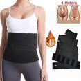 thumbnail image 1 of Waist Trainer for Women Snatch Bandage Tummy Wrap Plus Size Workout Waist Trimmer for Gym Sport Bandage Wrap-236(Inch), 1 of 5