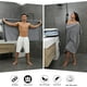 thumbnail image 4 of Juego de toallas de baño extragrandes de 89 x 188 cm, muy absorbentes, de microfibra jumbo, de secado rápido, ligeras y supersuaves para baño, hotel y spa. Paquete de 4 (gris)., 4 of 5