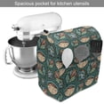thumbnail image 2 of Cartoon Stand Mixer Cover, ish Girl with Bear Hat Magic Crystals and Mystic Herbs Alchemy, Kitchen Appliance Organizer Bag Cover with Pockets, 5 Quarts, Dark Green Multicolor, by Ambesonne, 2 of 4