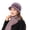 Light Purple, variant on 2Pcs/Set Women's Girls Winter Warm Cozy Fashion Knitted Hat Beanie Scarf Set