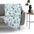 thumbnail image 4 of Koala Cartoon Cute Blanket, Soft Blankets Flannel Bed Throw Cozy Lightweight Plush Gifts for Kids Boys Girls Women Men Sofa Couch Bedroom Living Rooms Warm All Season, Home Decor, Small 50"x40", 4 of 6