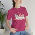thumbnail image 4 of Valentines Day Shirts for Women Cute Gnomes T-Shirt Heart Printed Shirt, 4 of 4