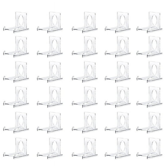 Acrylic Easel Stands Display Stands Adjustable Decorative Plate Holder for Office Home Stores Shops