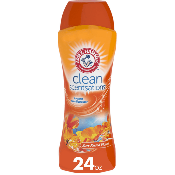 Arm & Hammer InWash Scent Booster, SunKissed Flower, 24 oz (6 Pack