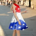 thumbnail image 5 of Moocorvic Toddler Girls Sleeveless Dress 4th of July Outfits for Girls, Summer Sundress Casual Playwear A-Line Dresses 4-5 Years, 5 of 7