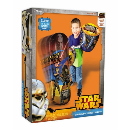 Hedstrom 36" Bop Bag and Gloves, Star Wars