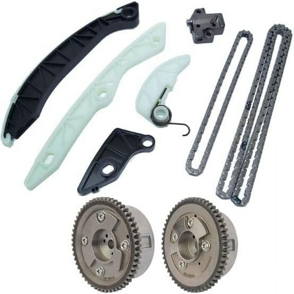 Timing Chain Kit Replacement for MITSUBISHI Lancer EVO X 2.0 Turbo CZ4A Outlander Sport 2.0 4B11 with VVT Gears, HJ-39146-V