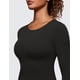 thumbnail image 5 of Remera corta de manga larga Butterluxe CRZ YOGA negra M, 5 of 7