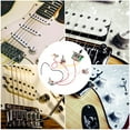 thumbnail image 3 of STRANDCHIC 1Set Guitar Circuit Wiring Metal Electric Guitar Hardware Black For Musicians, 3 of 8