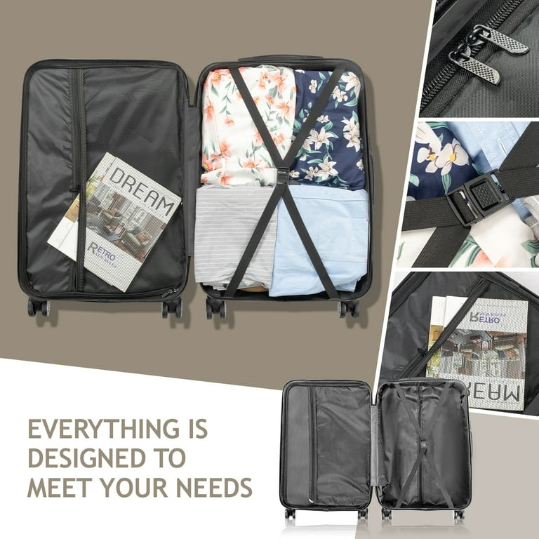 Walmart Black Friday Deals 2025 - Zimtown 3 Piece Hard Shell