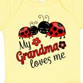 thumbnail image 4 of Inktastic My Grandma Loves Me with Cute Ladybugs Boys or Girls Baby Bodysuit, 4 of 5