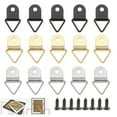 thumbnail image 4 of Hooks Photo Frame Hangers Widely Used 2.1*1.2cm 50PCS Iron Nail Photo Frame EASY TO USE Hanging Nail Accessories, 4 of 9