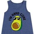 thumbnail image 3 of Instant Message - I'm Hard Core - Avacado Pit Cool - Toddler & Youth Girls A-line Dress, 3 of 6