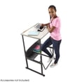 thumbnail image 3 of Safco AlphaBetter 24" x 36" Student Desk in Gray, 3 of 5
