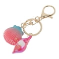 thumbnail image 5 of Unique Bargains Fashion Shell and Conch Handbag Charm Rose Red 1 Pc, 5 of 5