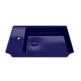 thumbnail image 3 of BOCCHI 1479-010-0126 Sottile Deck with Matching Drain Cover In Sapphire Blue, 3 of 6