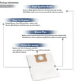 thumbnail image 3 of Type E Shop Vac Replacement Part For 5-8 Gallon Vacuum Paper Bags :- 9066100 [Total 1 Bags], 3 of 3