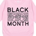 thumbnail image 3 of Inktastic Black History Month Occupations and Identities Toddler Sweatshirt, 3 of 4