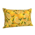 thumbnail image 2 of Disketp Pillow Covers Yellow Limes Pattern Throw Pillow Case Cushion Covers,Cushion For Bedroom,Couch,Home-14"X20", 2 of 8