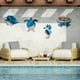 thumbnail image 5 of Mundo Submarino De Verano Festival De Animales Pequeños Cartel De Madera Para Vestir Cartel Publicitario Para Porche Decoración Fotográfica Para Pared, 5 of 7