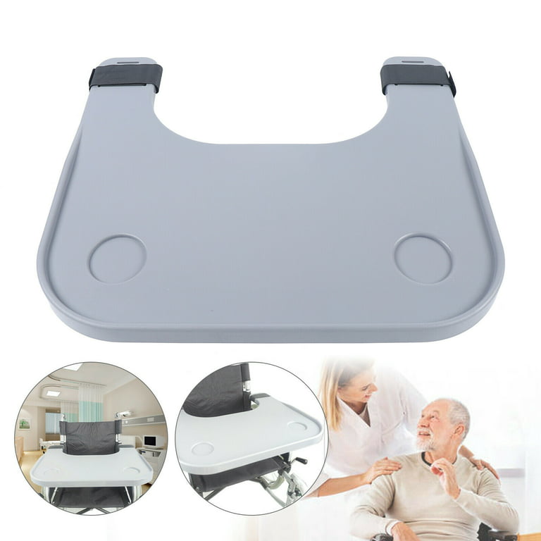 Universal Wheelchair Tray Table Strong Wheelchair Lap Tray for Eating  Reading
