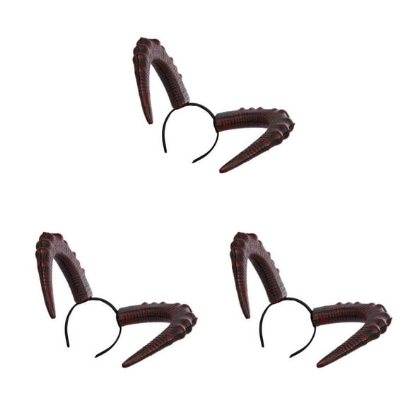 Bewildely Decoraciones de Halloween Devil Horn Accesorios para el cabello Prom Diadema para Masquerade Carnival Halloween Type1 NO1 Bewildely CBP544361