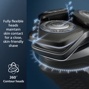 Philips Norelco Shaver 5200, Rechargeable Wet & Dry Shaver with Pop-Up Trimmer