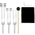 thumbnail image 2 of (128Hz, 256Hz, 512Hz)Tuning Fork Set, Tuning Forks with Reflex Hammer for Chakra/Healing/S2Xk2991, 2 of 6