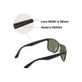 thumbnail image 2 of Walleva Black Polarized Replacement Lenses for Ray-Ban RB4264 Chromance 58mm Sunglasses, 2 of 5