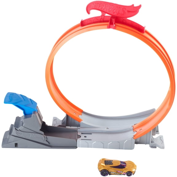 Hot Wheels Classic Stunt Set 3, Multicolor