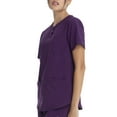 thumbnail image 3 of Scrubstar Women's Supreme Stretch Antimicrobial V-Neck Placket Scrub Top WM01T902, 3 of 8