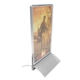 thumbnail image 1 of 4 x 6" Acrylic Sign Holder with Aluminum Base, Double-sided 19042, 1 of 3